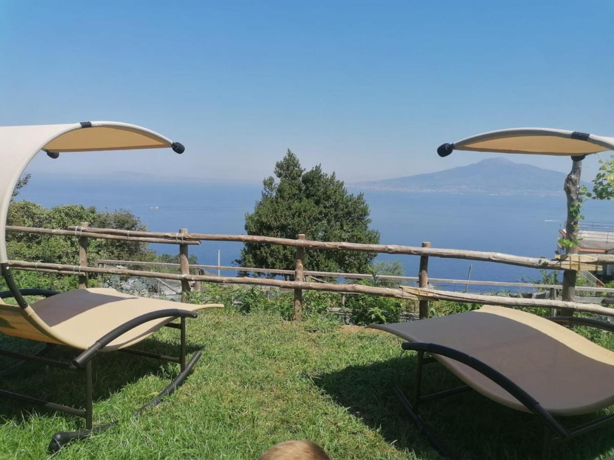 La Badia Montechiaro - Breathtaking View Of Sorrento Coast Villa Вико Екуензе Екстериор снимка