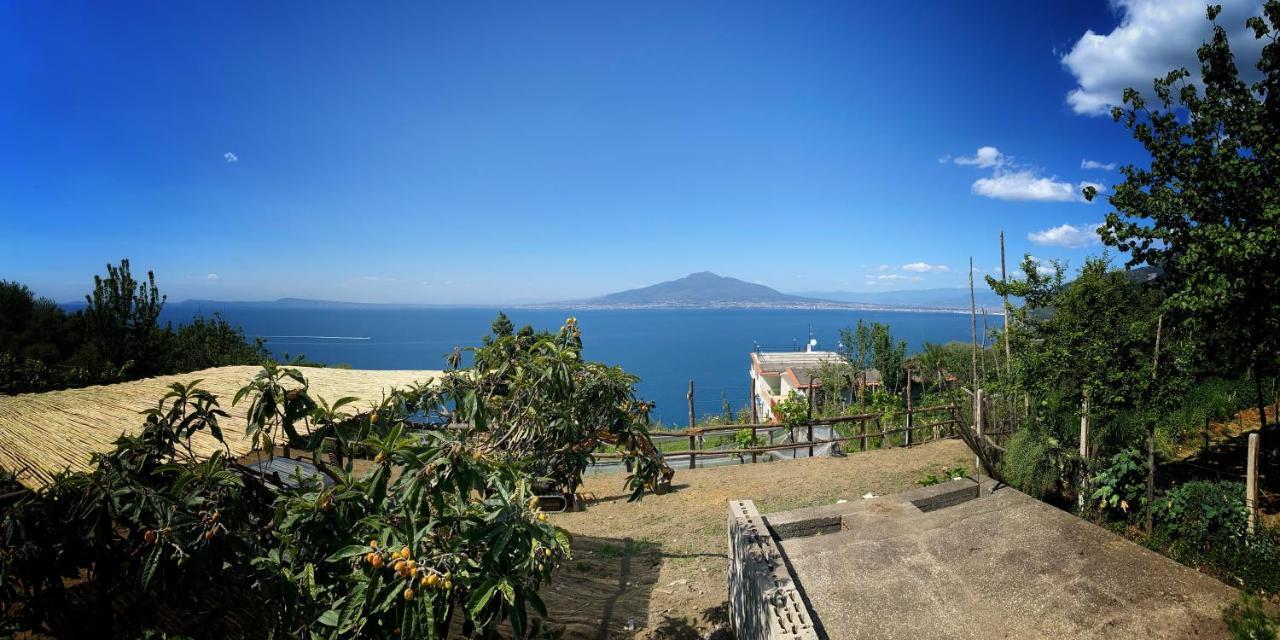La Badia Montechiaro - Breathtaking View Of Sorrento Coast Villa Вико Екуензе Екстериор снимка