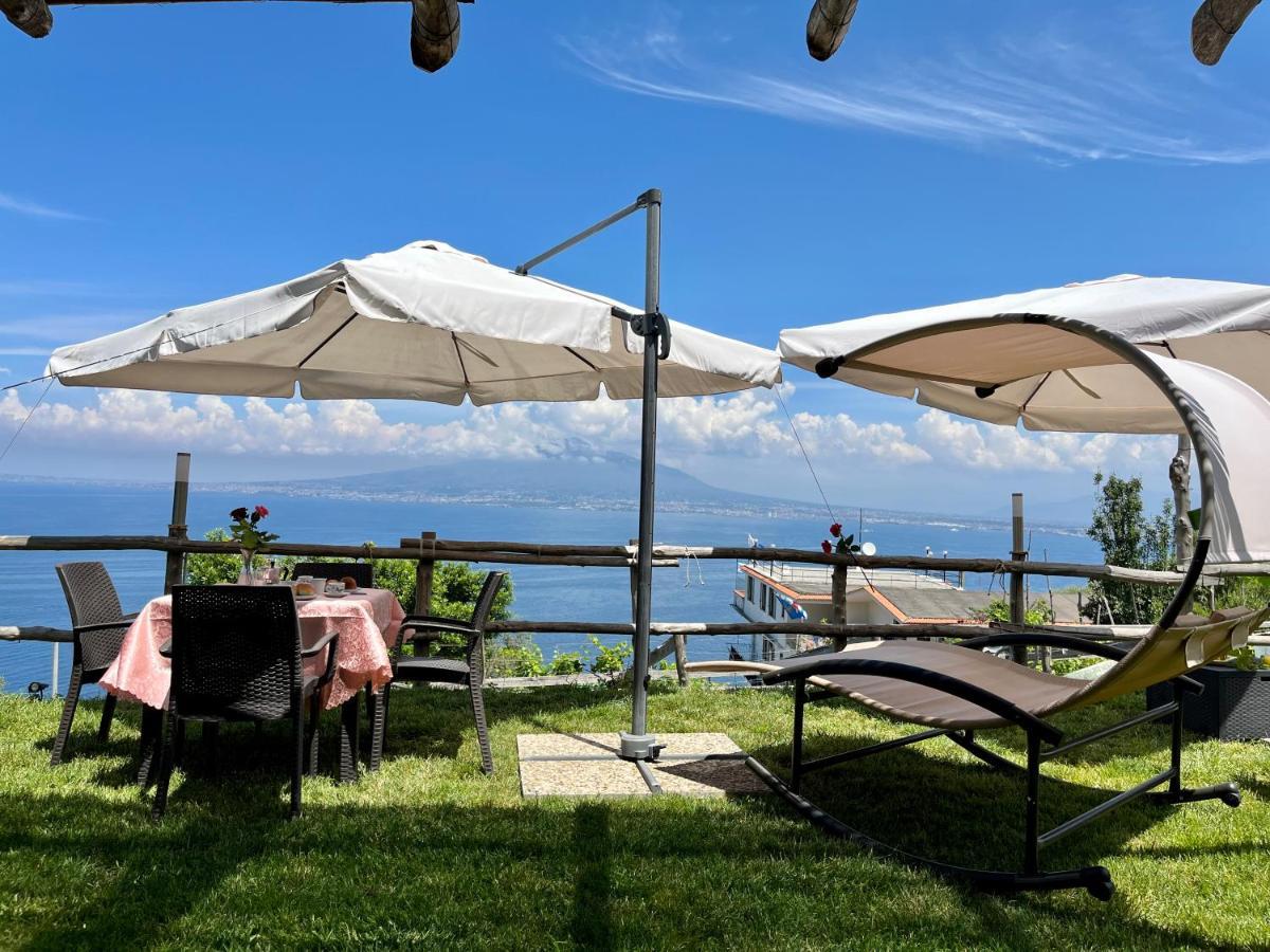 La Badia Montechiaro - Breathtaking View Of Sorrento Coast Villa Вико Екуензе Екстериор снимка