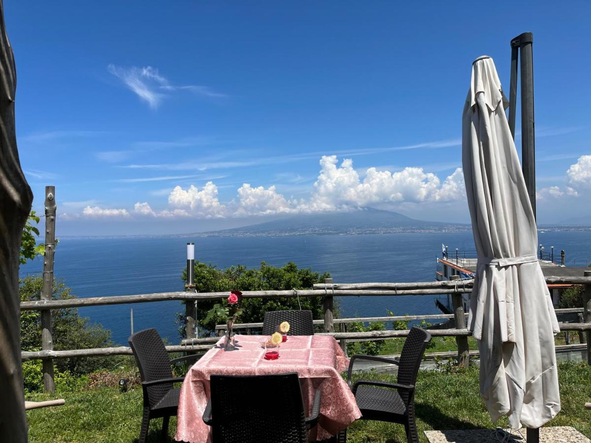 La Badia Montechiaro - Breathtaking View Of Sorrento Coast Villa Вико Екуензе Екстериор снимка