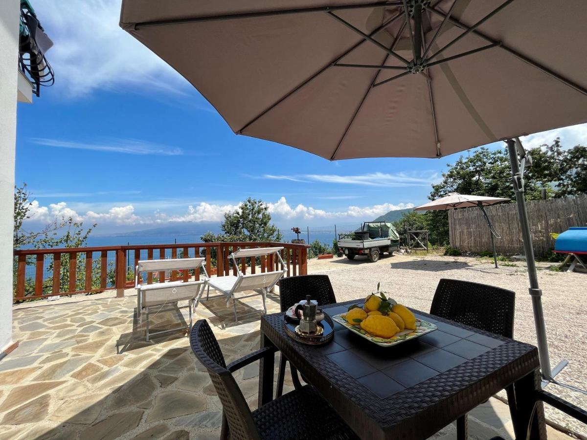 La Badia Montechiaro - Breathtaking View Of Sorrento Coast Villa Вико Екуензе Екстериор снимка