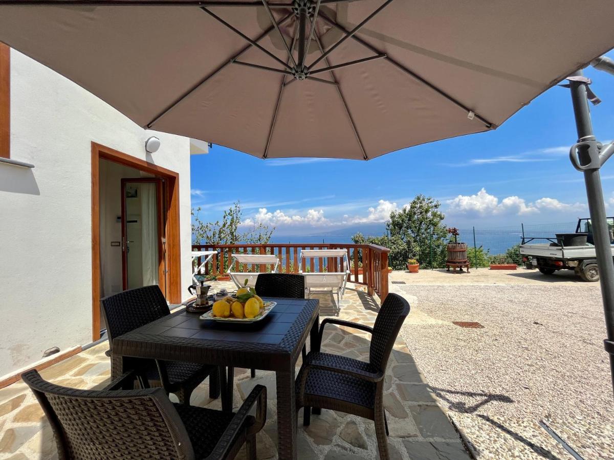 La Badia Montechiaro - Breathtaking View Of Sorrento Coast Villa Вико Екуензе Екстериор снимка