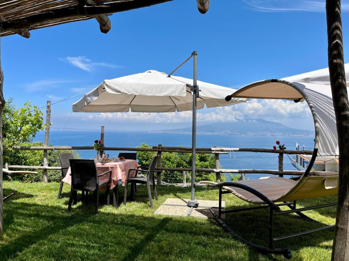 La Badia Montechiaro - Breathtaking View Of Sorrento Coast Villa Вико Екуензе Екстериор снимка