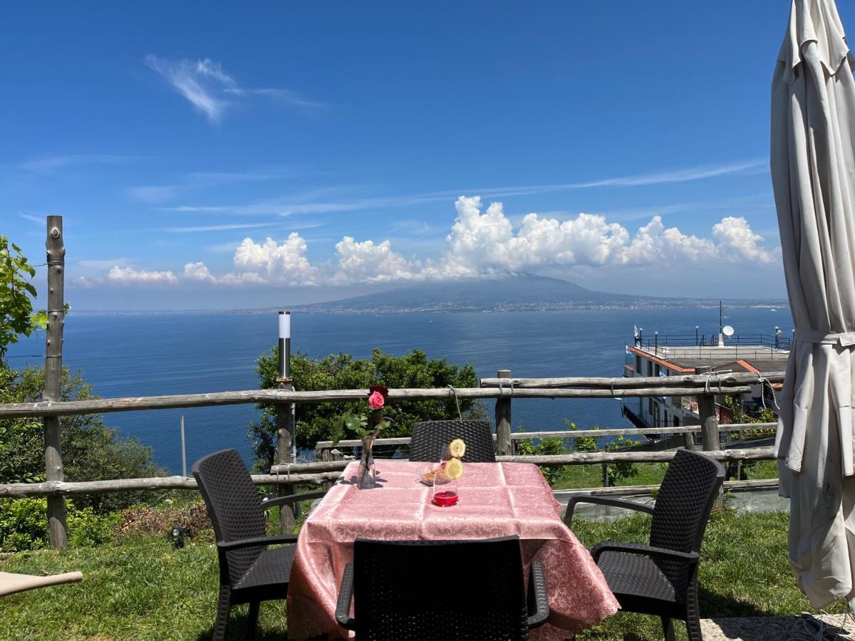 La Badia Montechiaro - Breathtaking View Of Sorrento Coast Villa Вико Екуензе Екстериор снимка