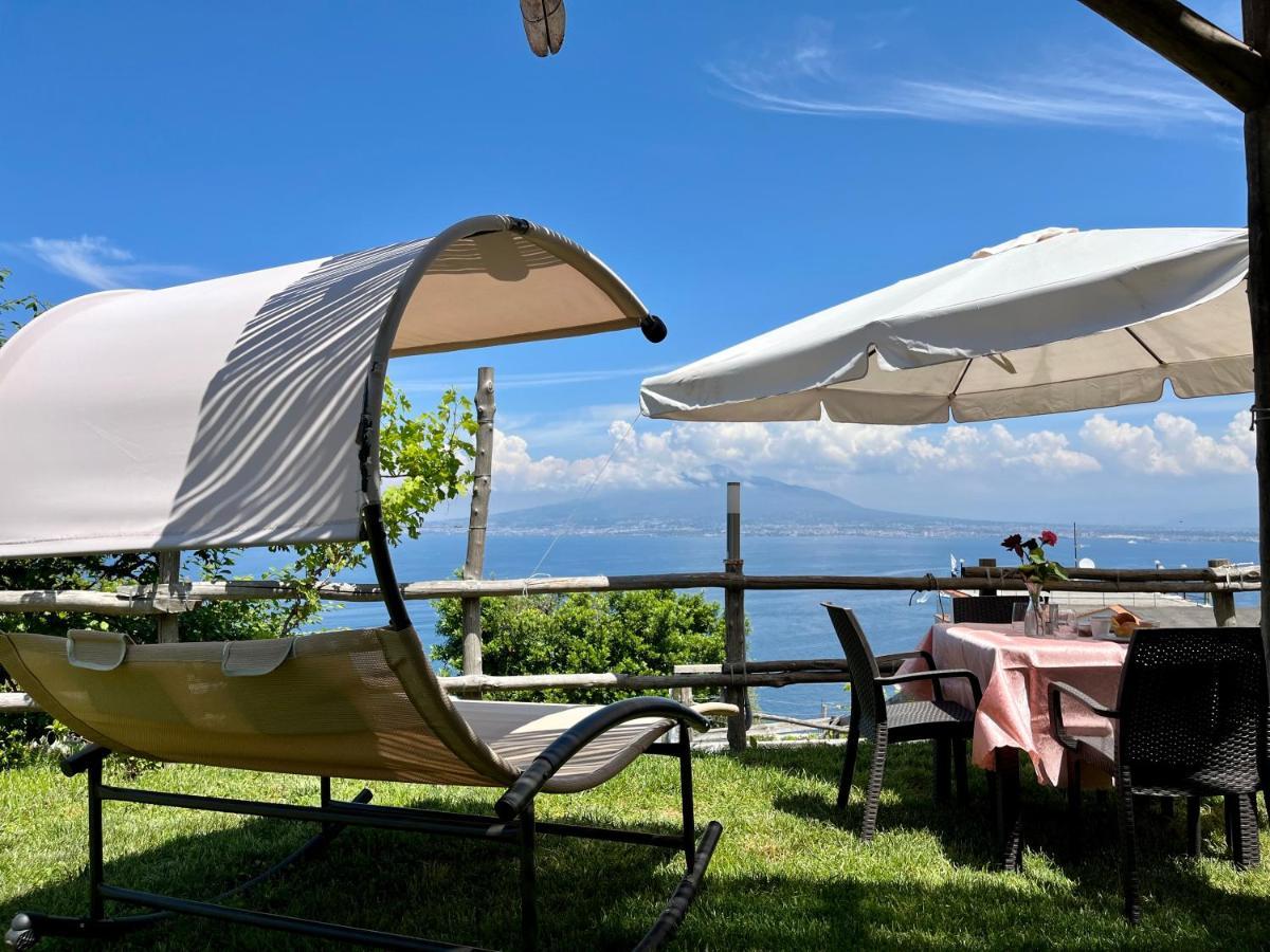 La Badia Montechiaro - Breathtaking View Of Sorrento Coast Villa Вико Екуензе Екстериор снимка