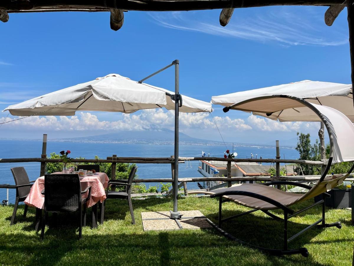 La Badia Montechiaro - Breathtaking View Of Sorrento Coast Villa Вико Екуензе Екстериор снимка