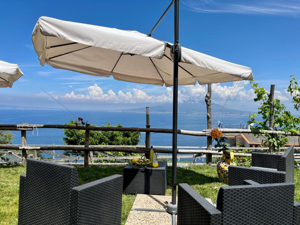 La Badia Montechiaro - Breathtaking View Of Sorrento Coast Villa Вико Екуензе Екстериор снимка