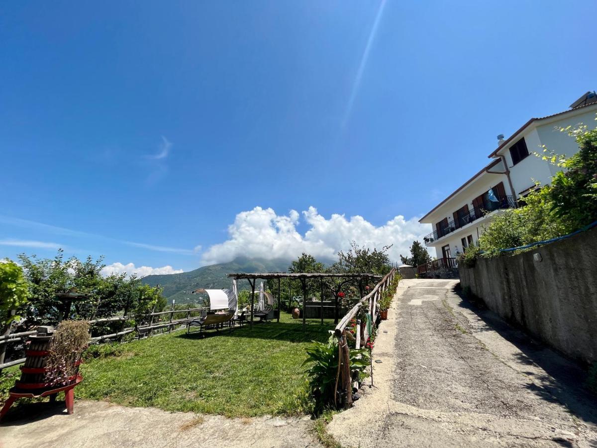 La Badia Montechiaro - Breathtaking View Of Sorrento Coast Villa Вико Екуензе Екстериор снимка