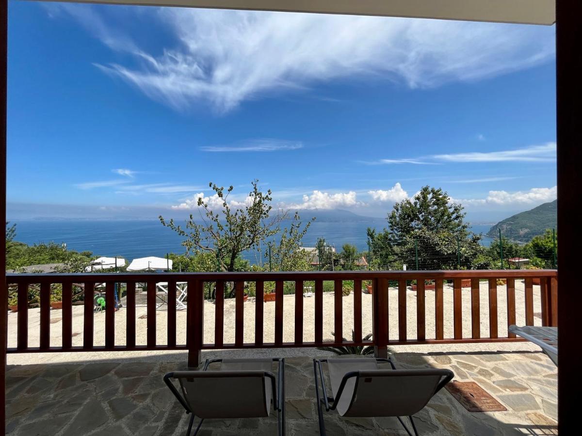 La Badia Montechiaro - Breathtaking View Of Sorrento Coast Villa Вико Екуензе Екстериор снимка